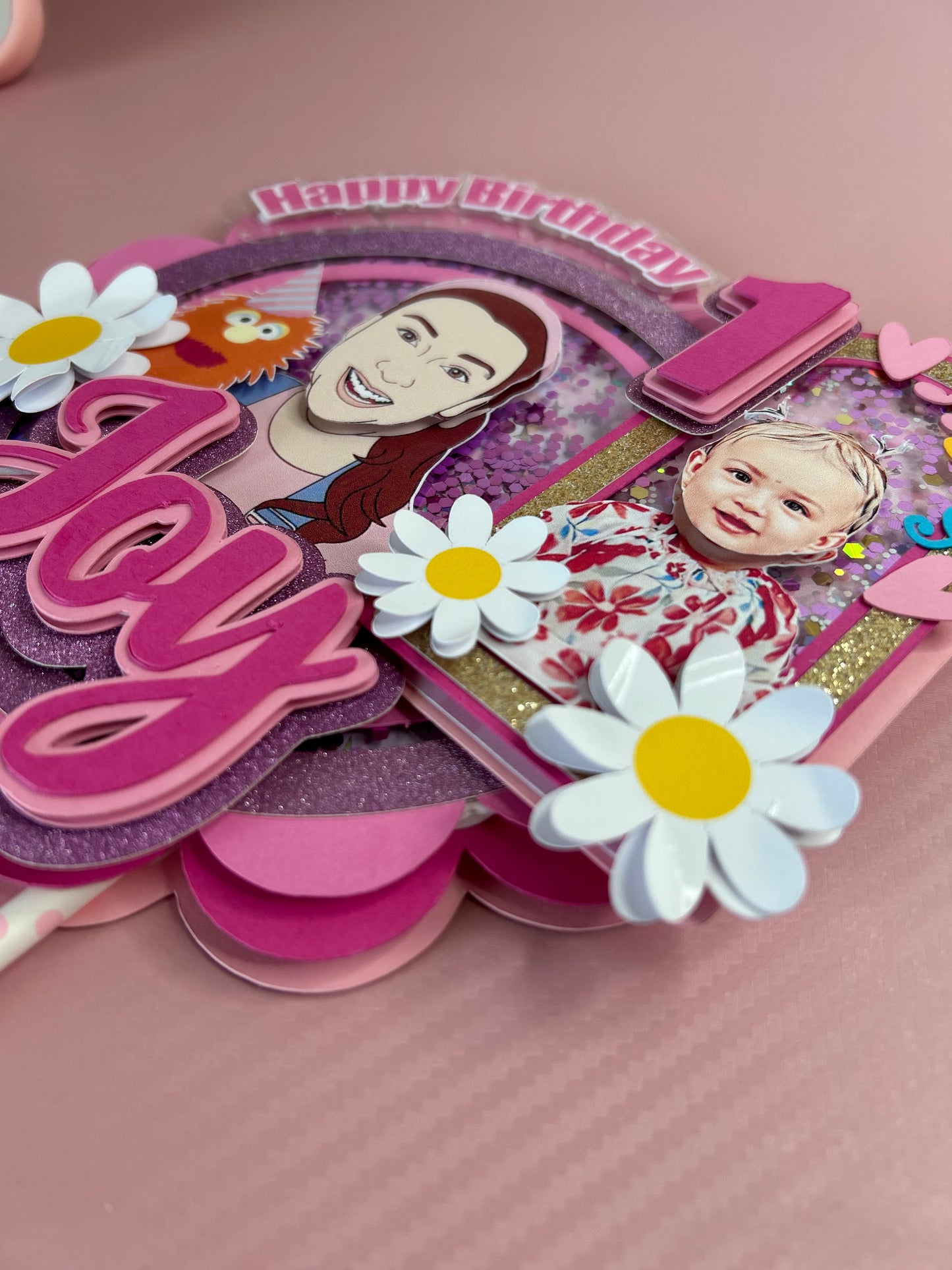 Cake topper Miss Rachel