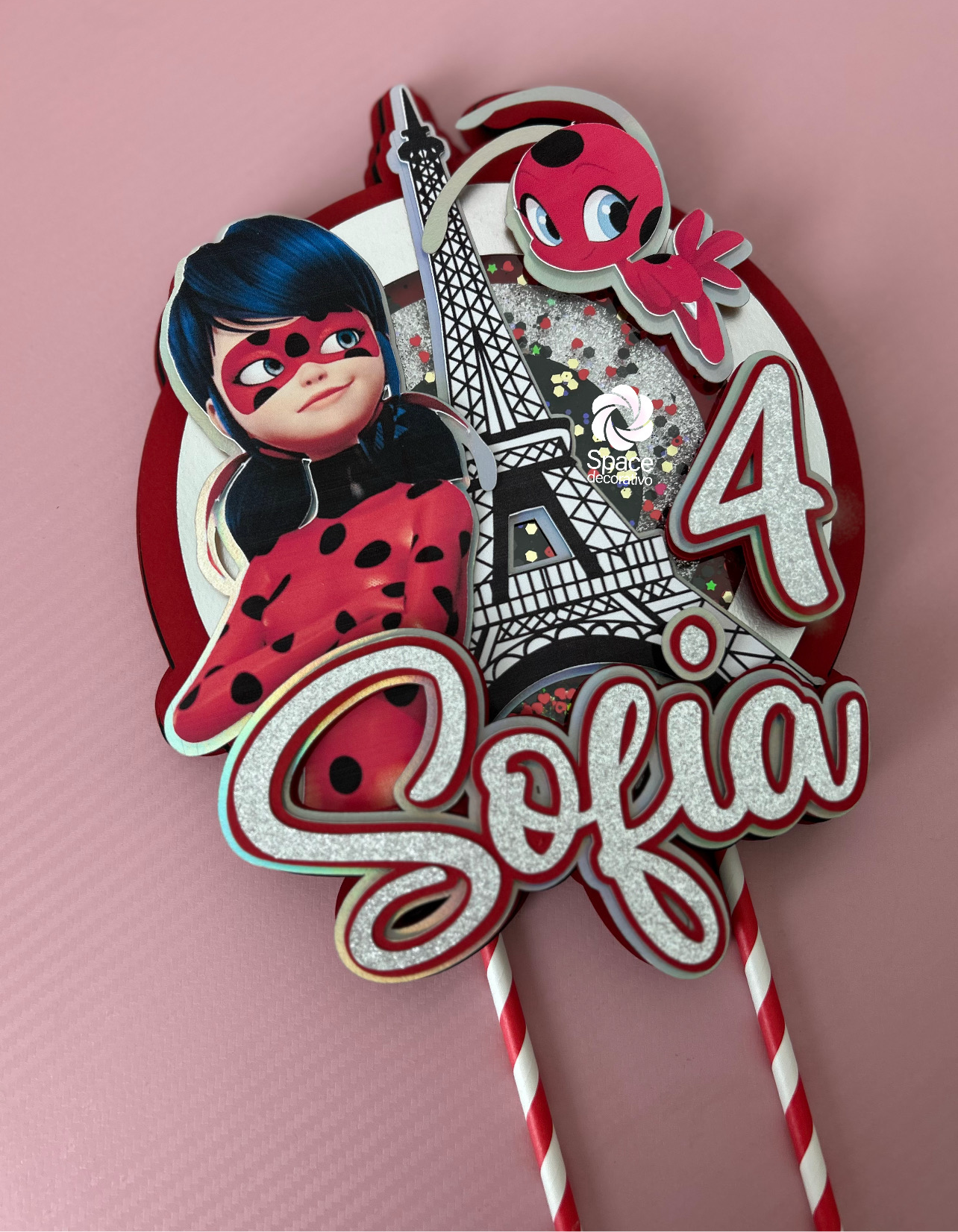 Cake topper LadyBug