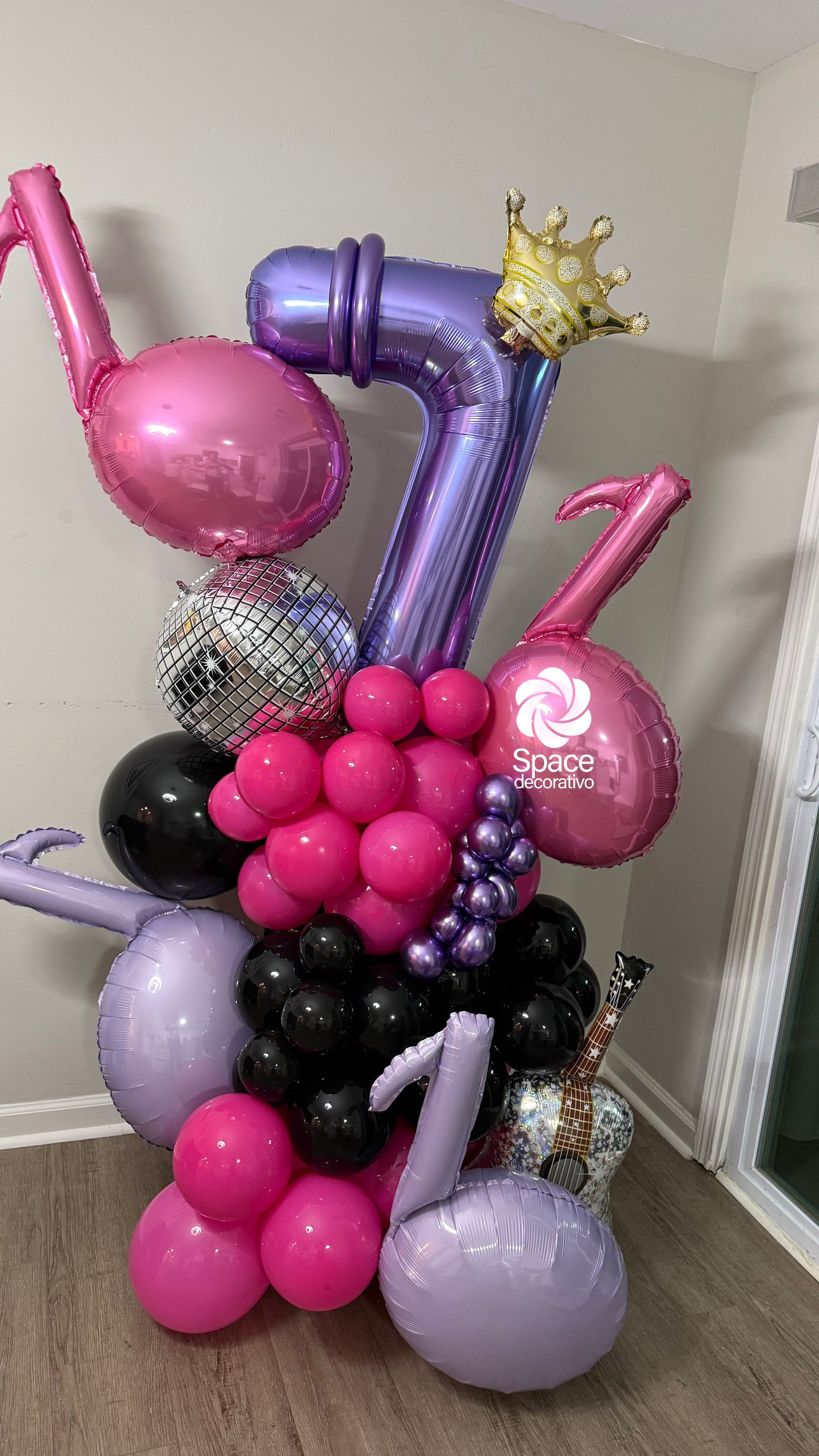 Bouquet de globos sin base