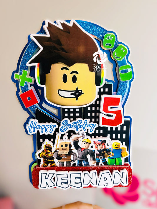 Cake Topper  Roblox