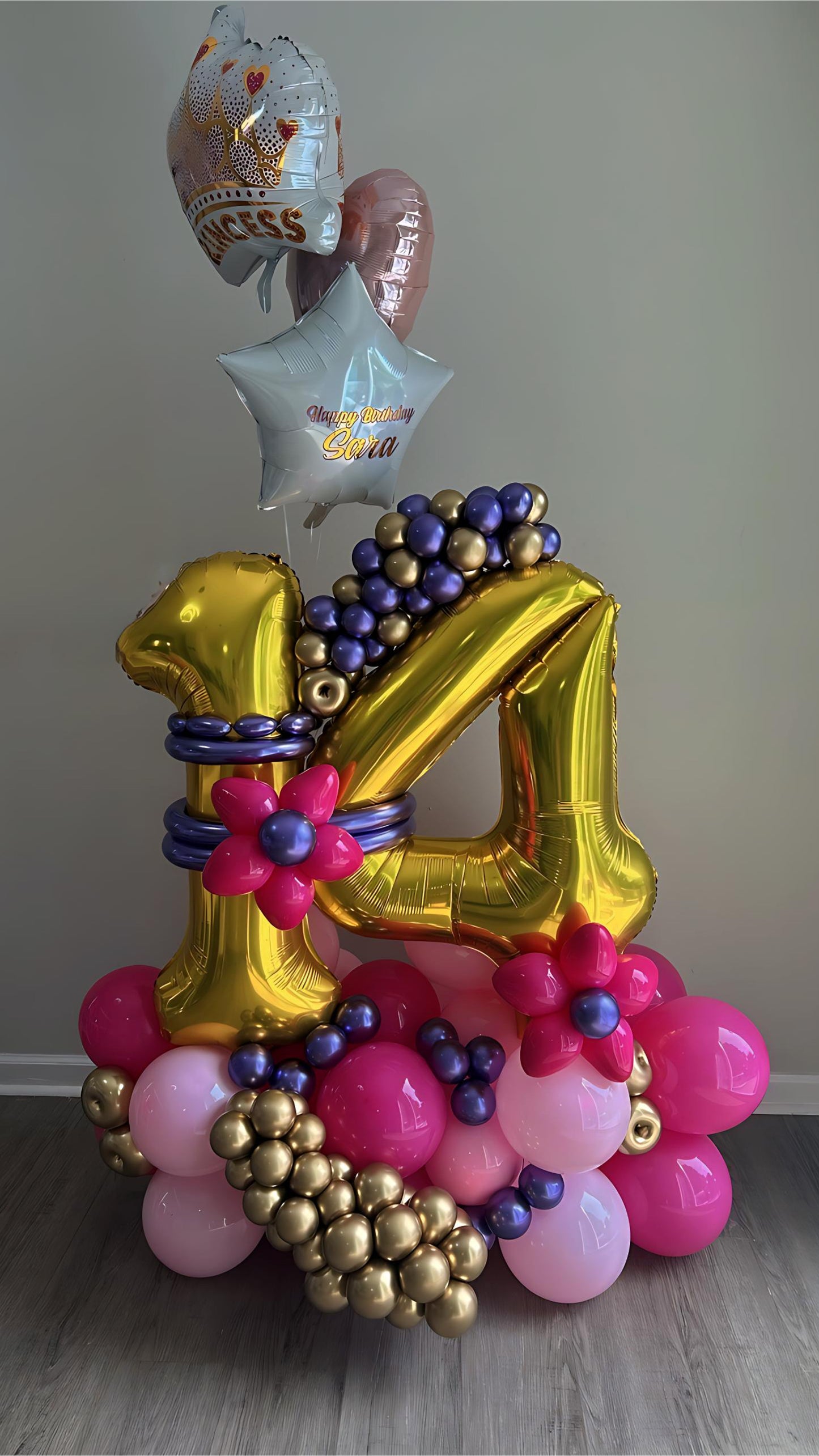 Bouquets of balloons