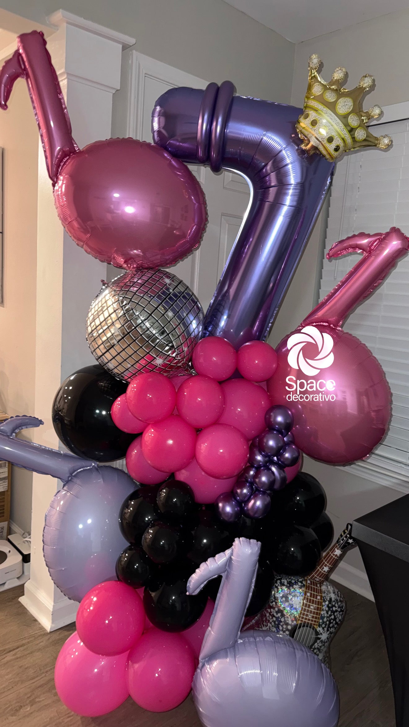 Bouquet de globos sin base